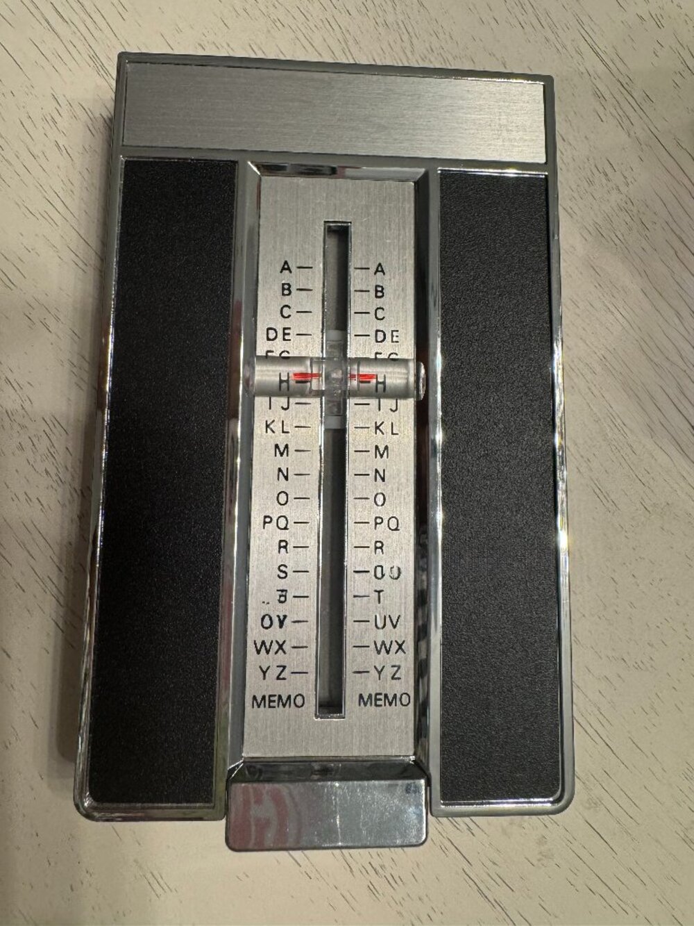 MCM Vintage Telephone List Finder Desktop Address Book NWT